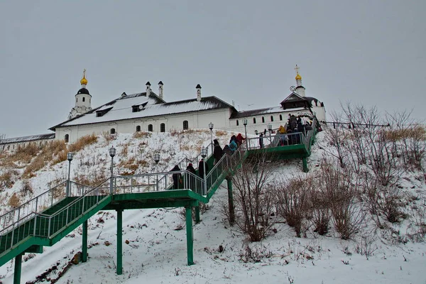 Sviyazhsk Gradens Fästning Vid Sammanflödet Floderna Sviyaga Och Volga — Stockfoto