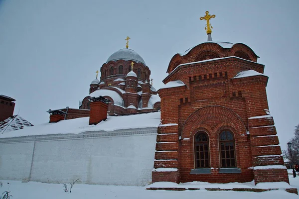 Orthodoxe Kerk Sviyazjsk Stad — Stockfoto