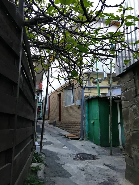 Slumsy Uciekania Sie Jalty Crimea — Zdjęcie stockowe