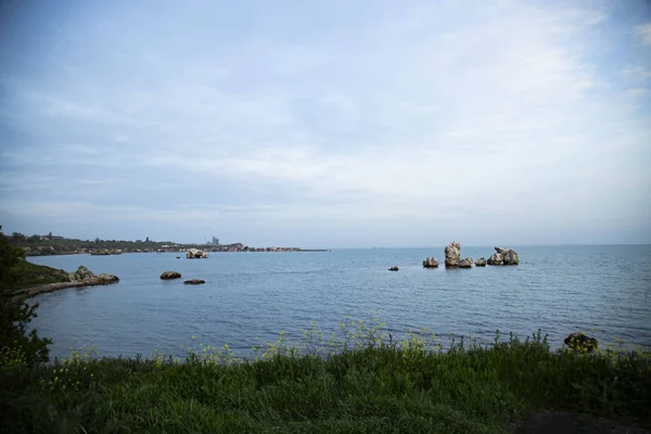 Uitzicht Baai Van Kerch Krim — Stockfoto