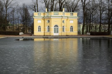 Catherine Park, Tsarskoye Selo, St. Petersburg, Rusya 'da üst hamam..