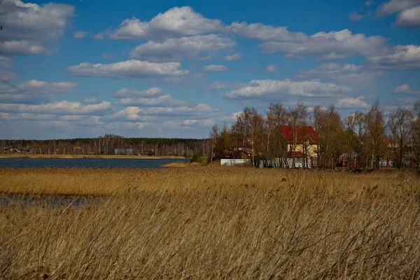 Деревня Отдыха Озере Россия — стоковое фото