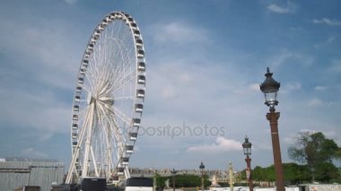 Place de la Concorde, Mısır Dikilitaşı, dönme dolap Paris, Fransa
