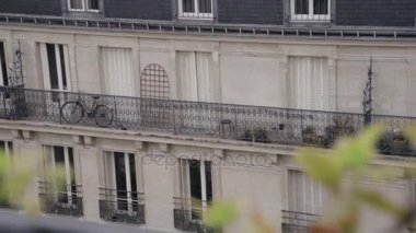 güneşli gün Paris şehir çatı üst trafik sokak panorama Fransa