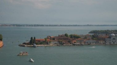 San Giorgio Maggiore Adası Basilica San Marco Meydanı Chiesa di San Giorgio Maggiore, Venedik, İtalya dan görünümünü