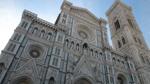 La Cattedrale di Santa Maria del Fiore English: Cattedrale di Santa Maria del Fiore a Firenze . — Video Stock