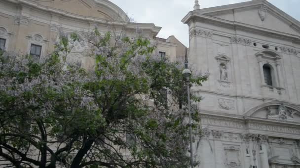 Roma, Itália - Basílica de Santa Maria no Porto, Ravenna, Itália — Vídeo de Stock