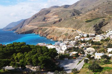 Beautiful bay Crete Chora Sfakion