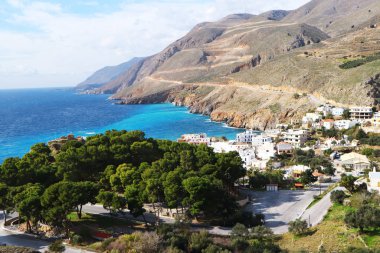 Beautiful bay Crete Chora Sfakion