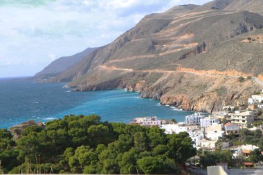 Beautiful bay Crete Chora Sfakion