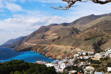 Beautiful bay Crete Chora Sfakion