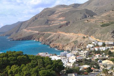 Beautiful bay Crete Chora Sfakion