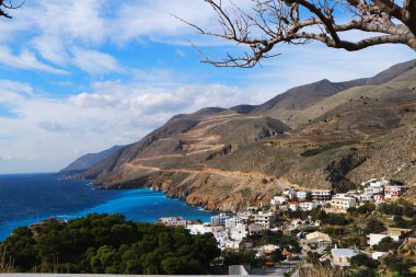 Beautiful bay Crete Chora Sfakion