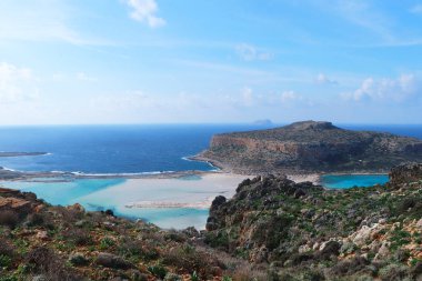 Balos 'un pitoresk koyunda