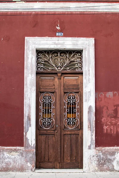 Old door in Merida Mexico