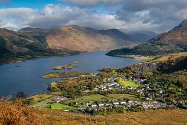 Scottish village of Ballachulish in famous Glen Coe.