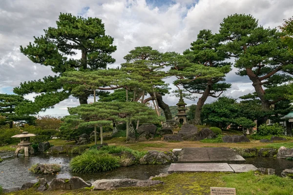 Kenroku Famous Zen Garden Kanazawa Japan — 스톡 사진