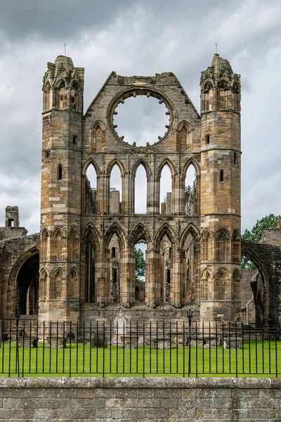 Cathédrale Elgin Été Dans Après Midi Moray Écosse Royaume Uni — Photo