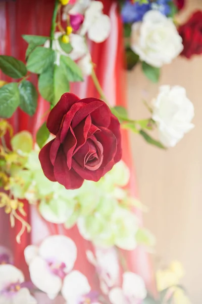 Buquê de rosas vermelhas — Fotografia de Stock