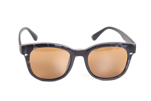 Black Eye Glasses geïsoleerd op witte blackground — Stockfoto