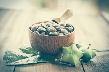 kurutulmuş kapsül Sacha InChI fıstık tabak meyve tohumları