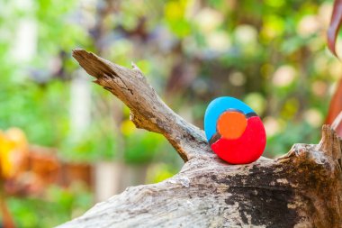 eski ahşap ağaç easter egg