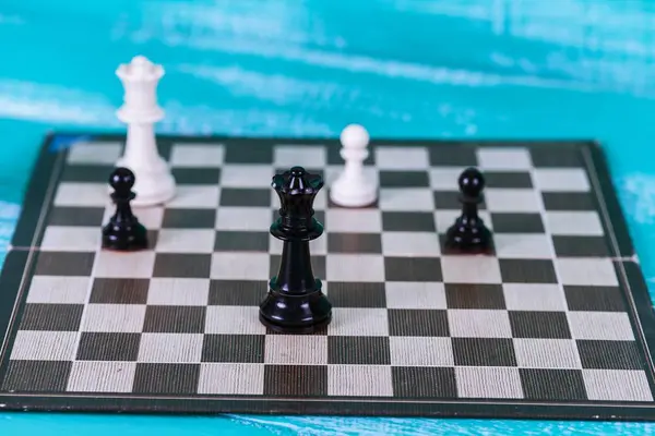 Šachy hry jako podnikatelský záměr, — Stock fotografie