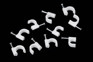 Elektrik Aksesuar Plastik tel kablo takımı beyaz