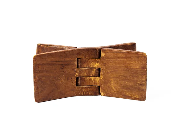 Staré dřevěné polštáře vyrobené ze starého dřeva — Stock fotografie