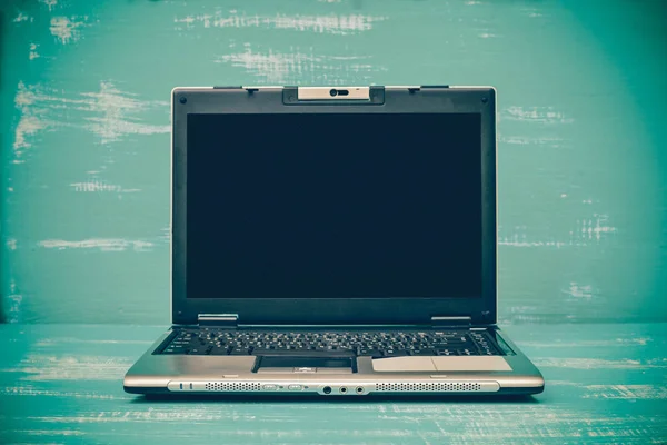 Klawiatury laptopa, Kobieta, praca na komputerze . — Zdjęcie stockowe
