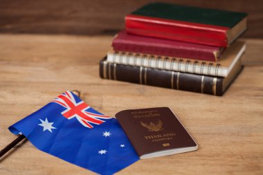 Avustralya kavramı, Avustralya bayrağı pasaportla eğitim