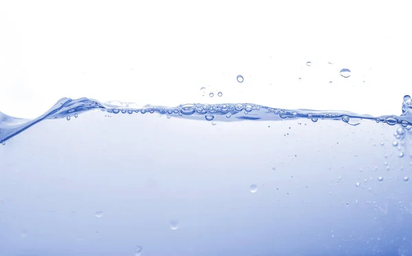 Νερό splash ή κύμα νερού με φυσαλίδες αέρα στο παρασκήνιο — Φωτογραφία Αρχείου