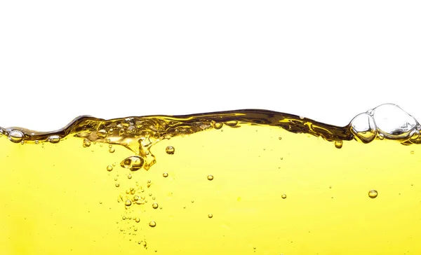 Arka planda hava kabarcıkları olan su veya su dalgası