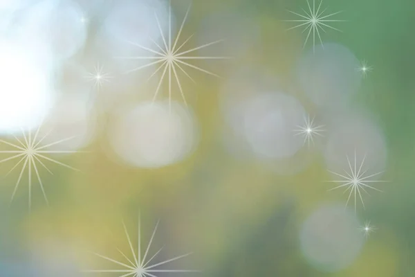 Blur Bokeh with star light on background. — ストック写真