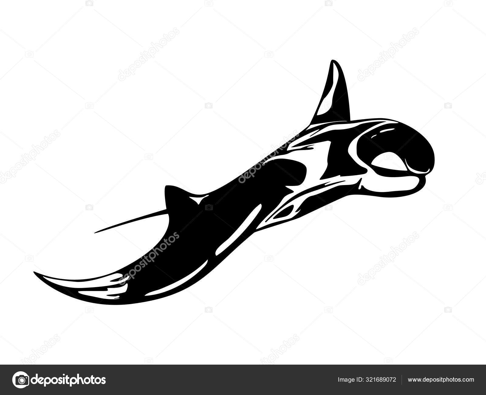 Manta Ray Outlineストックベクター ロイヤリティフリーmanta Ray Outlineイラスト Depositphotos