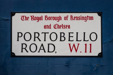 Portobello'nın yol plak