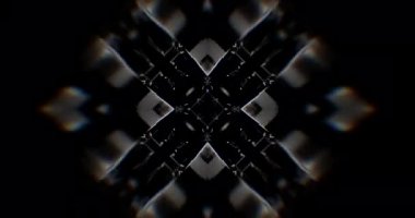 Soyut Yanıp sönen Işıklar. Işık tüneli. Flaşlı ışık. Vj Döngüsü