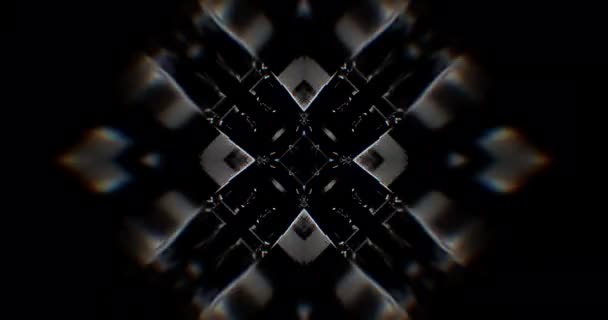 Abstrait Flickering Lights. Tunnel lumineux. Lumière stroboscopique. Boucle VJ 