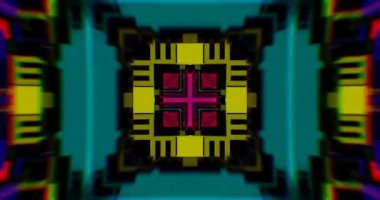 Hipnotik pikseller. Arıza Sanatı. Vj Döngüsü