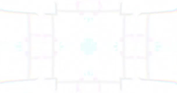 Pixel Ipnotici Glitch Art Loop — Video Stock