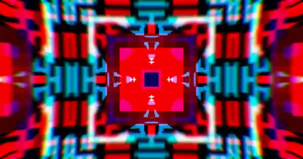 Pixels hypnotiques. Glitch Art. Boucle VJ 