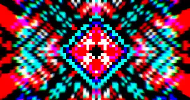 8Bit Vjループ アーケード画面 レトロゲーム — ストック動画