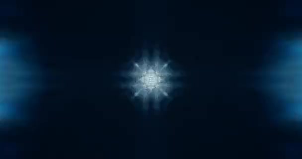 Abstrait Flickering Lights. Tunnel lumineux. Lumière stroboscopique. Boucle VJ 