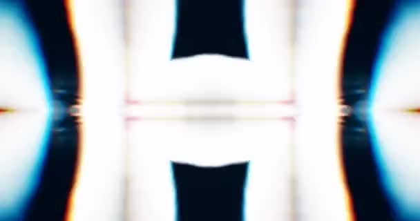 Abstrait Flickering Lights. Tunnel lumineux. Lumière stroboscopique. Boucle VJ 