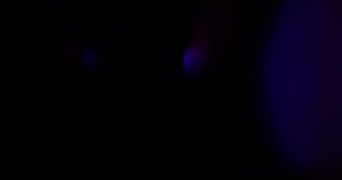 Siyah Arkaplanda Neon Light sızıntıları var. Üst üste koy. Dönüşüm. Video Renk Filtreleri