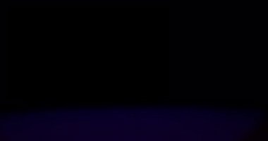 Siyah Arkaplanda Neon Light sızıntıları var. Üst üste koy. Dönüşüm. Video Renk Filtreleri