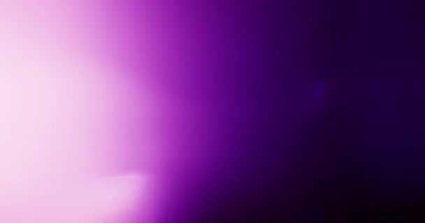 Neon Light Fuites Sur Fond Noir Superposition Transition Filtres Couleur — Video