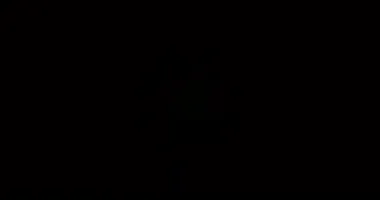 Soyut Yeşil Lazer Işıkları. Lazer Tüneli. Strobe Lights. Vj Döngüsü