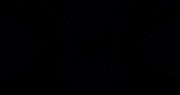 Feux laser verts abstraits. Tunnel laser. Lumières stroboscopiques. Boucle VJ 