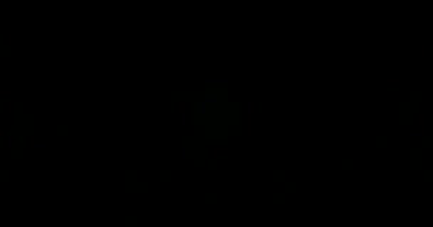 Feux laser verts abstraits. Tunnel laser. Lumières stroboscopiques. Boucle VJ 